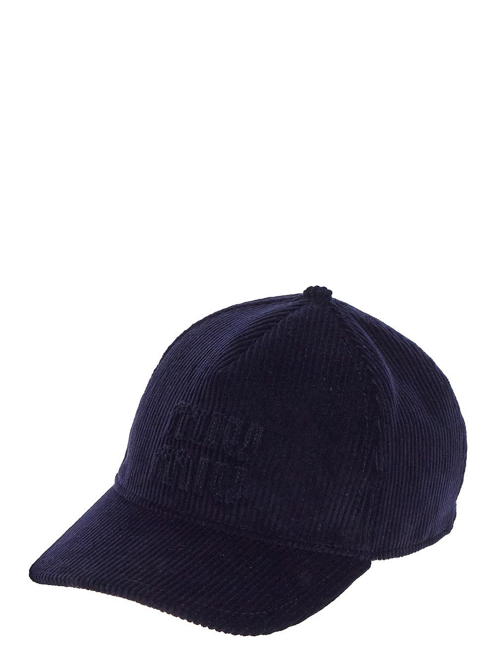 Oluxury Miu Miu Corduroy Baseball Cap Black Friday