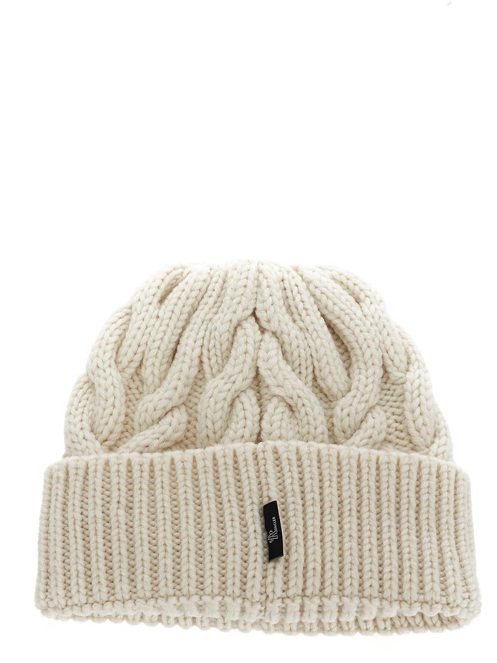 Oluxury Moncler Grenoble Logo beanie Offerta migliore
