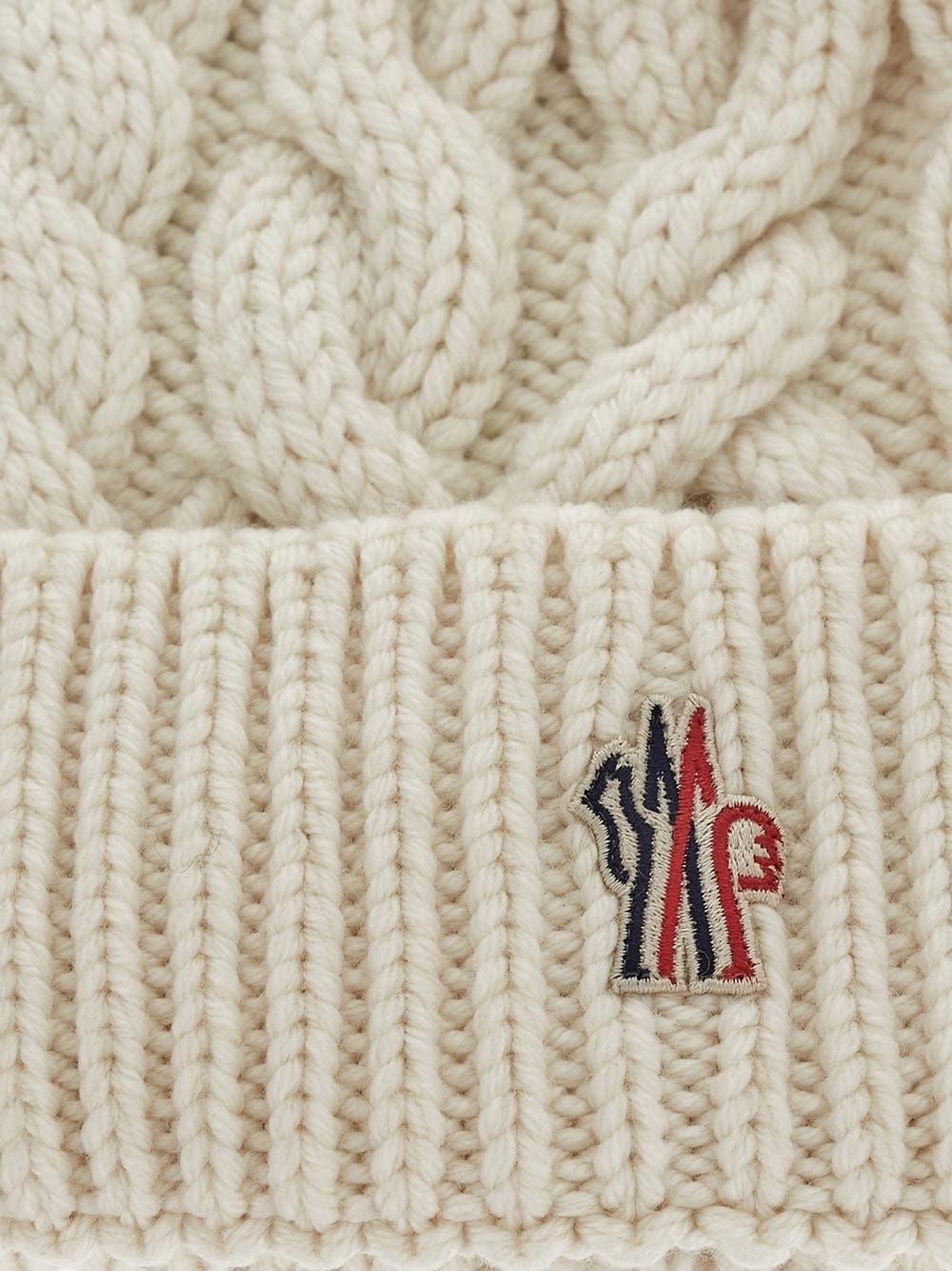 Oluxury Moncler Grenoble Logo beanie Offerta migliore