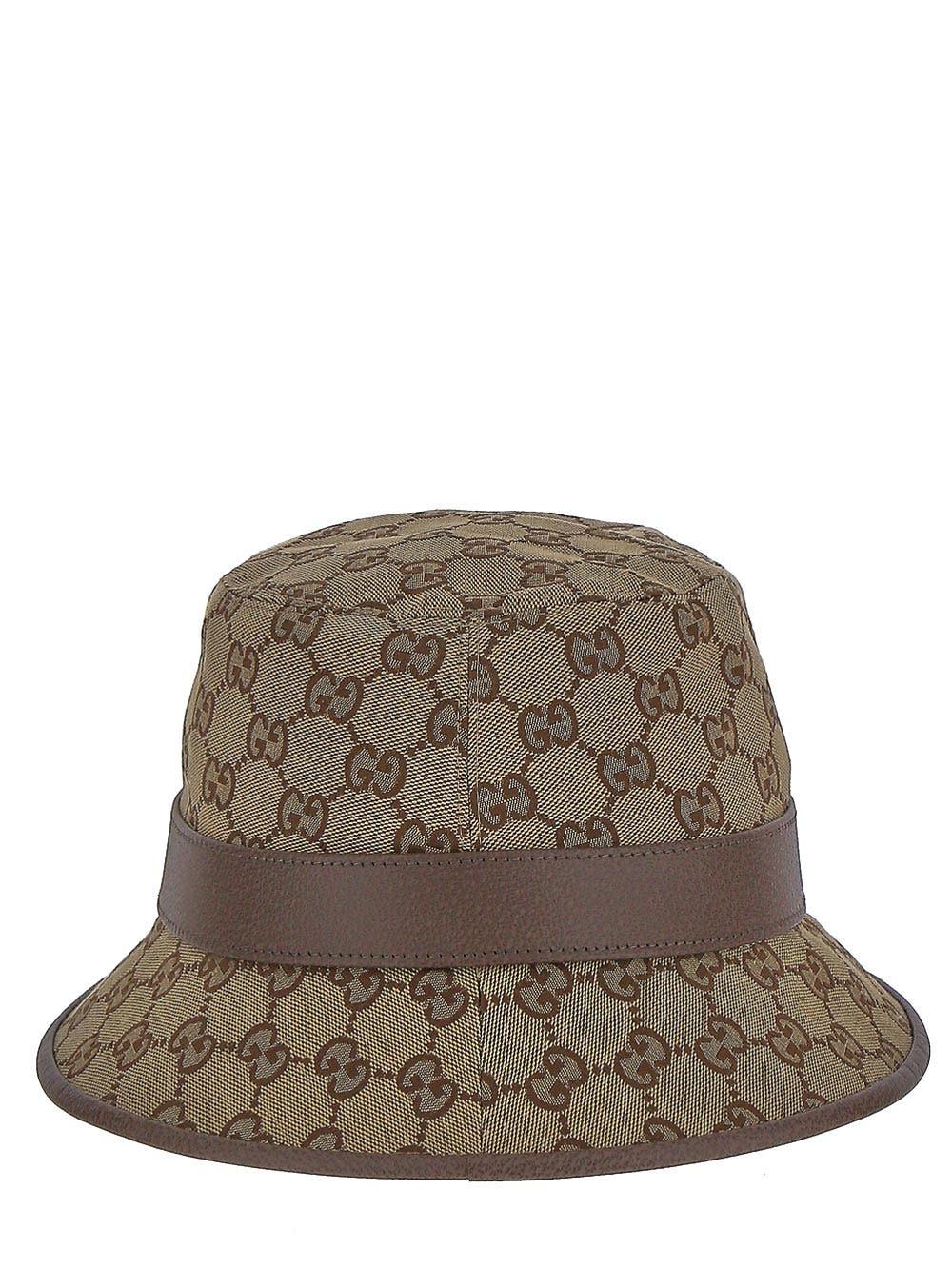Oluxury Gucci Fedora Hat In GG fabric Offerte giornaliere