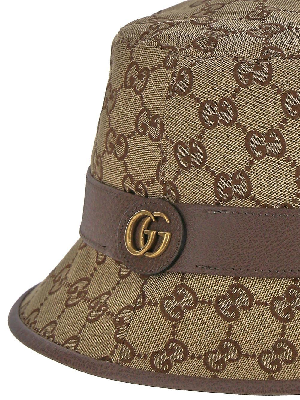 Oluxury Gucci Fedora Hat In GG fabric Offerte giornaliere