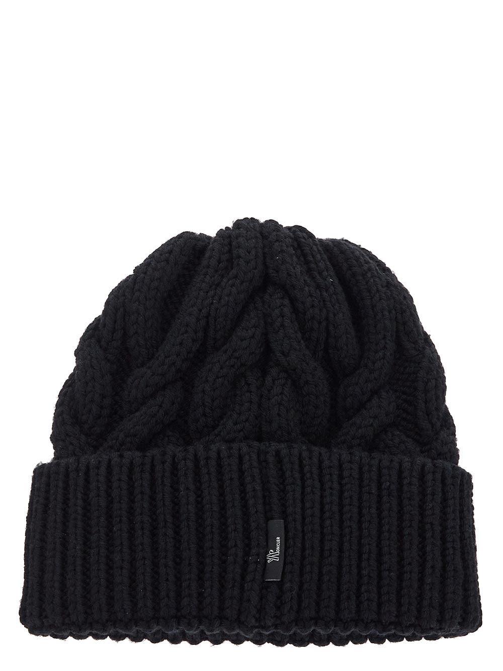 Oluxury Moncler Grenoble Logo beanie Offerta speciale della fabbrica