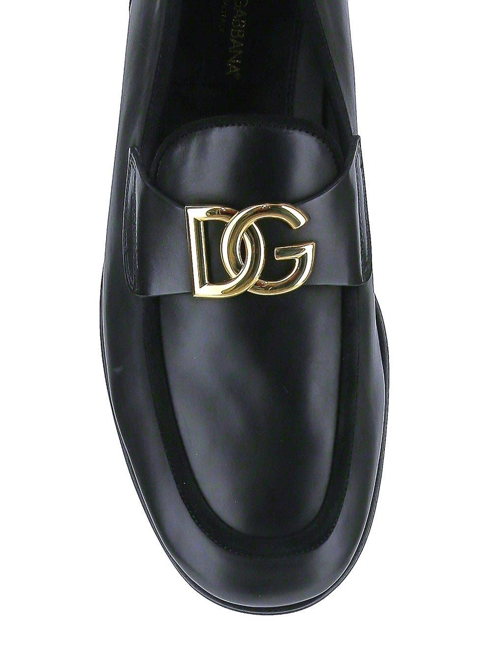 Oluxury Dolce & Gabbana Calfskin Slipper Italia