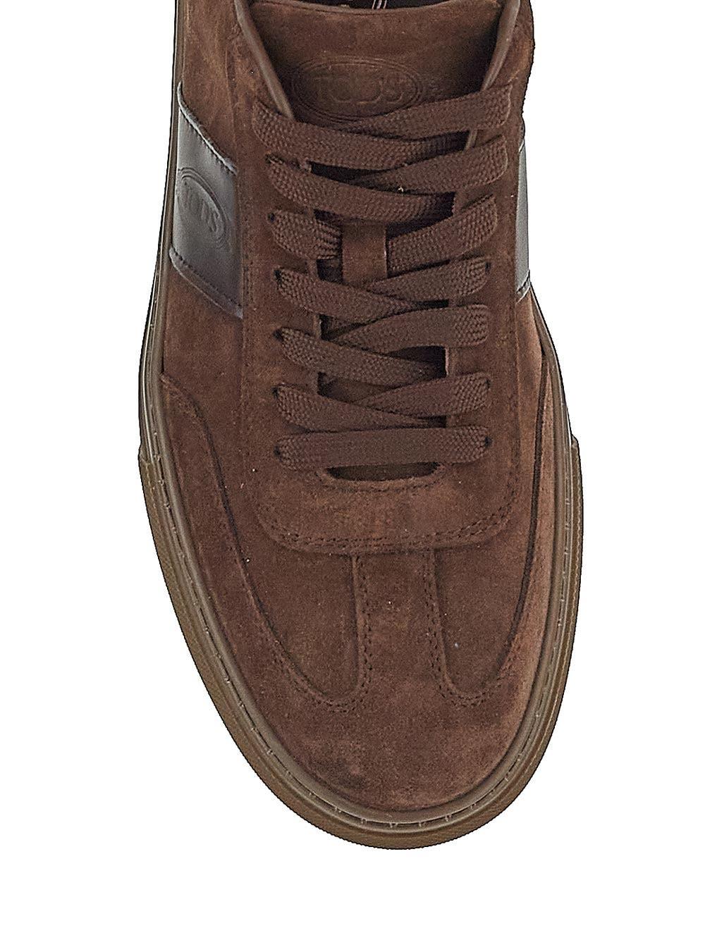 Oluxury Tod's Lace-Up Sneaker In Linea