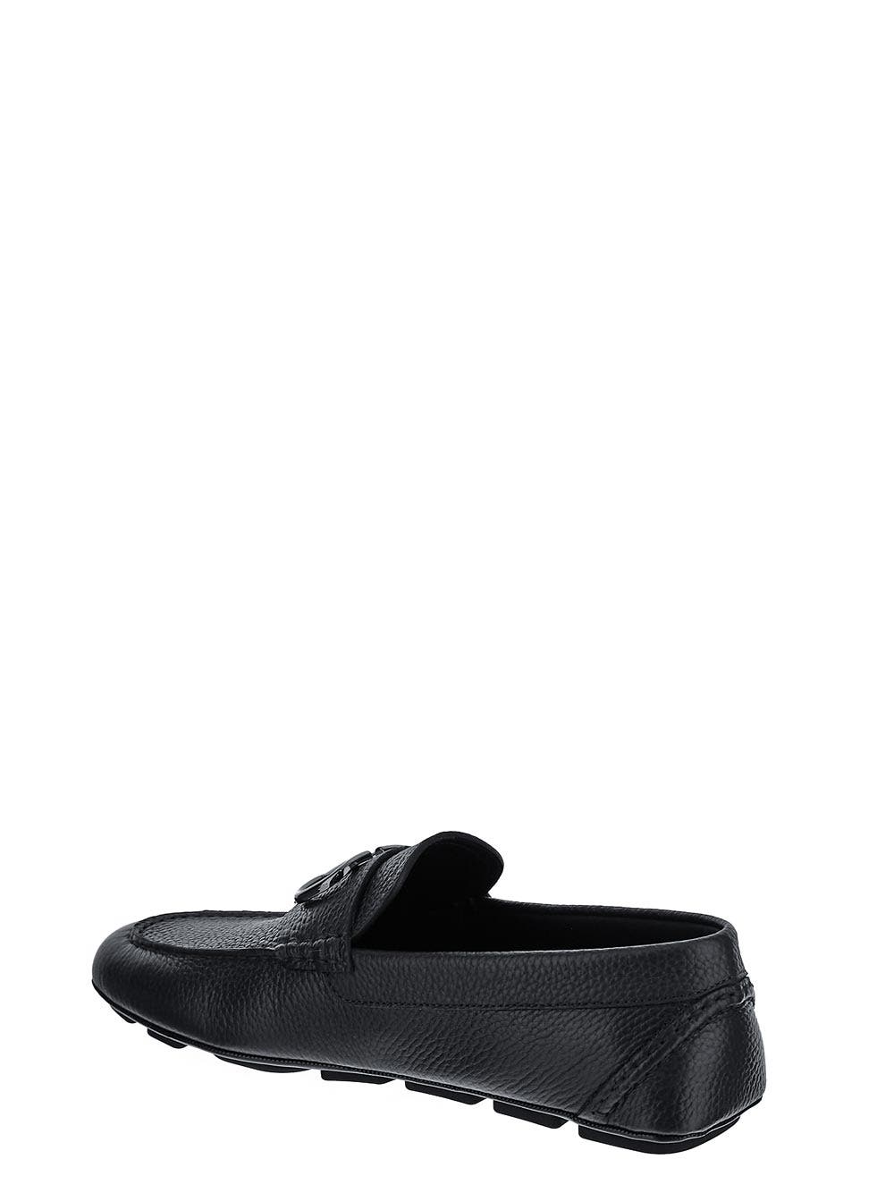 Oluxury Valentino Garavani V-Logo Signature Driving Shoes Promozione