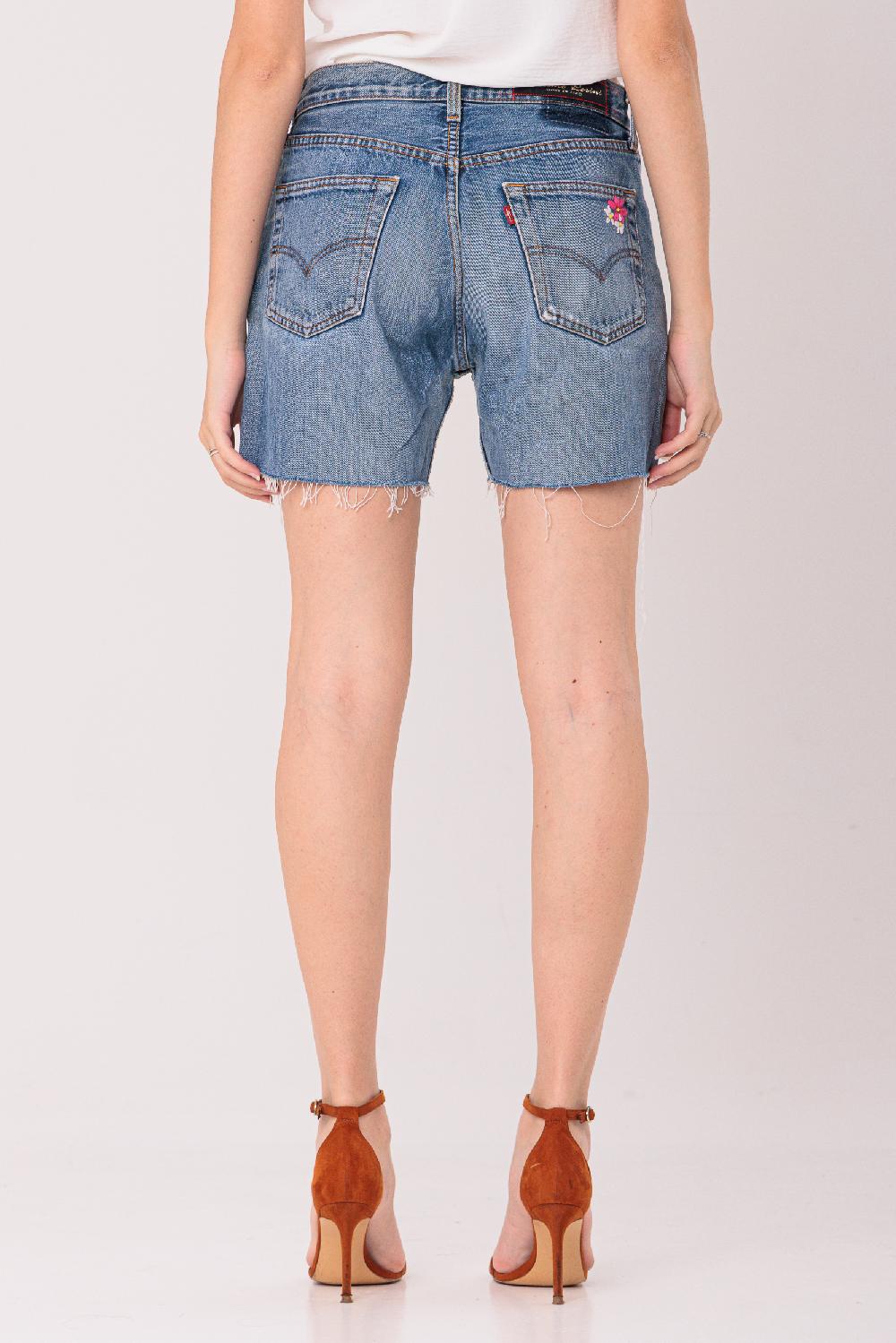 Rossano Perini SHORTS FLOWERS HAND MADE Fino Al -60%