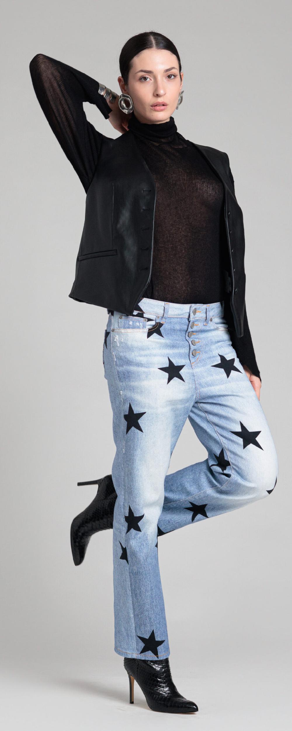 Rossano Perini LOOSE 11FW24 BLACK Vendita Economica