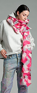 Rossano Perini SCARF 37FW24 PINK Italia