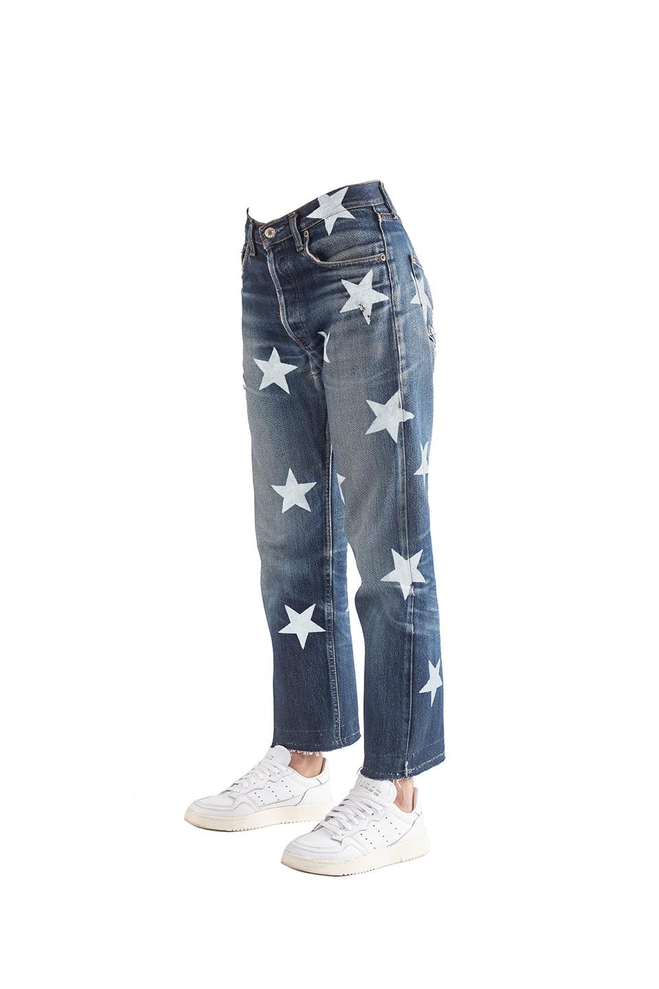 Rossano Perini BOYFRIEND ORIGINAL DENIM MS LAV.18 WHITE In Saldo