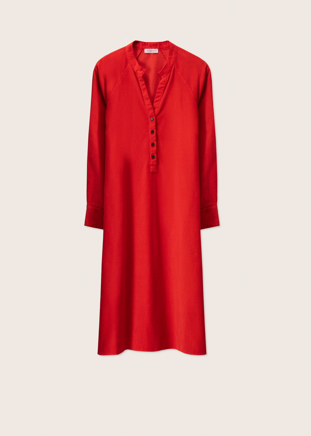 Rosso35 Abito polo corto con svasatura Nuova