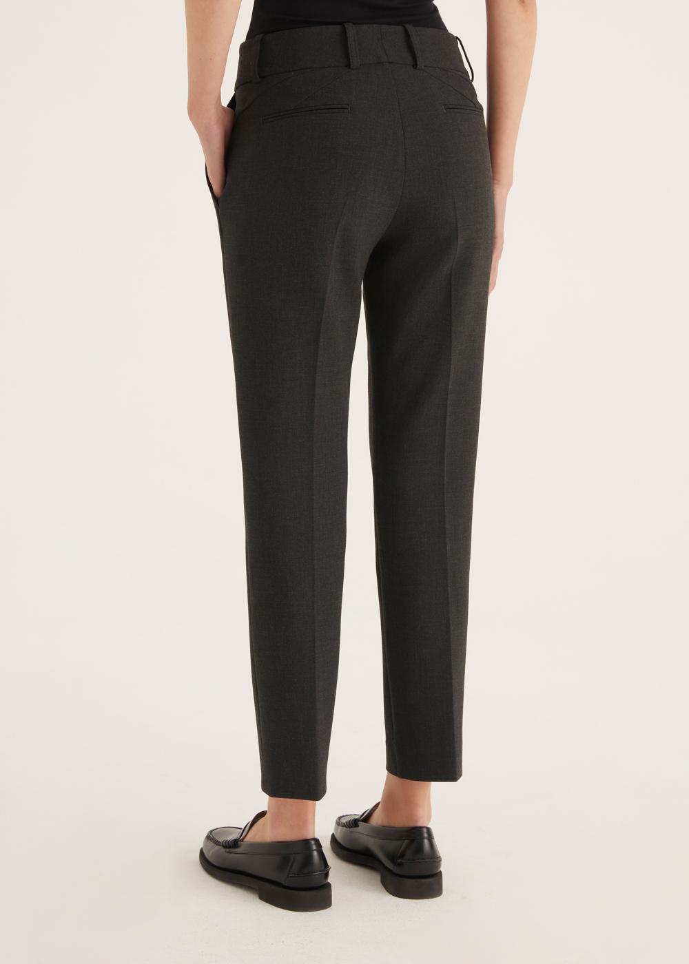 Rosso35 Pantalon capri “Kim” con zip frontale Soddisfazione Garantita