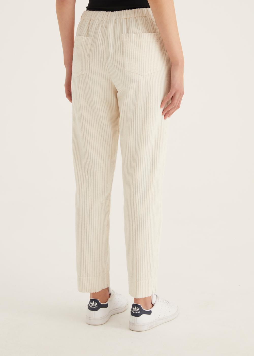 Rosso35 Pantalone dritto con elastico dietro in vita Online