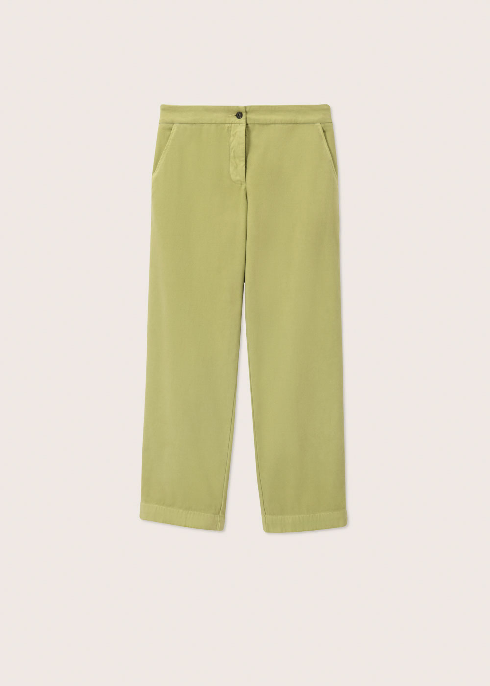 Rosso35 Pantalone dritto con elastico dietro in vita In Vendita