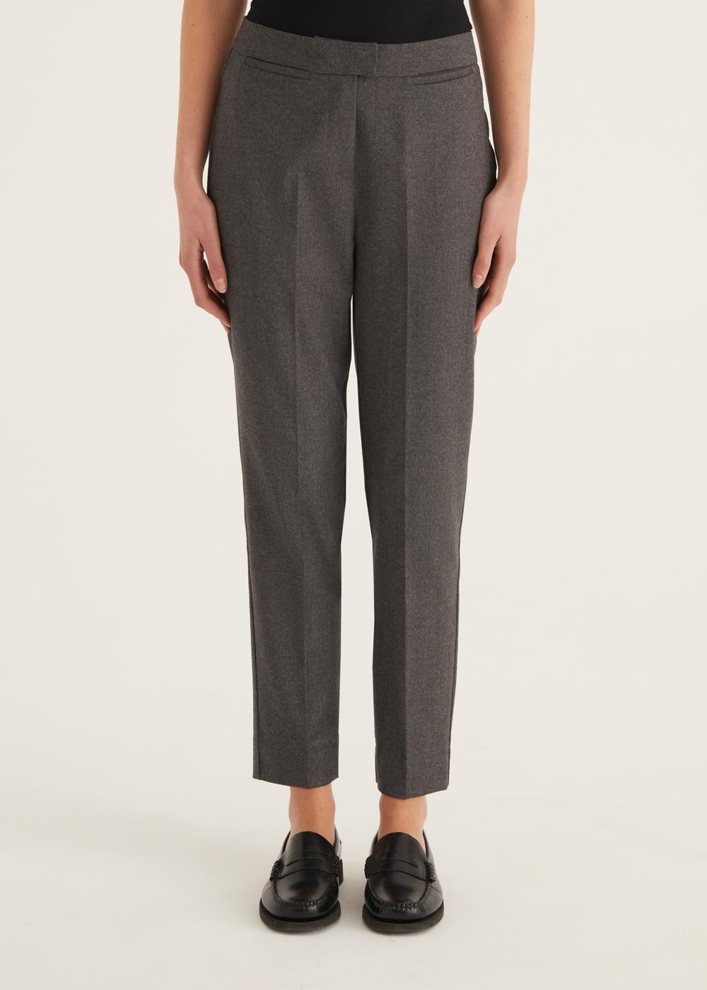 Rosso35 Pantalonecapri “Brigitte” con zip frontale In Saldo
