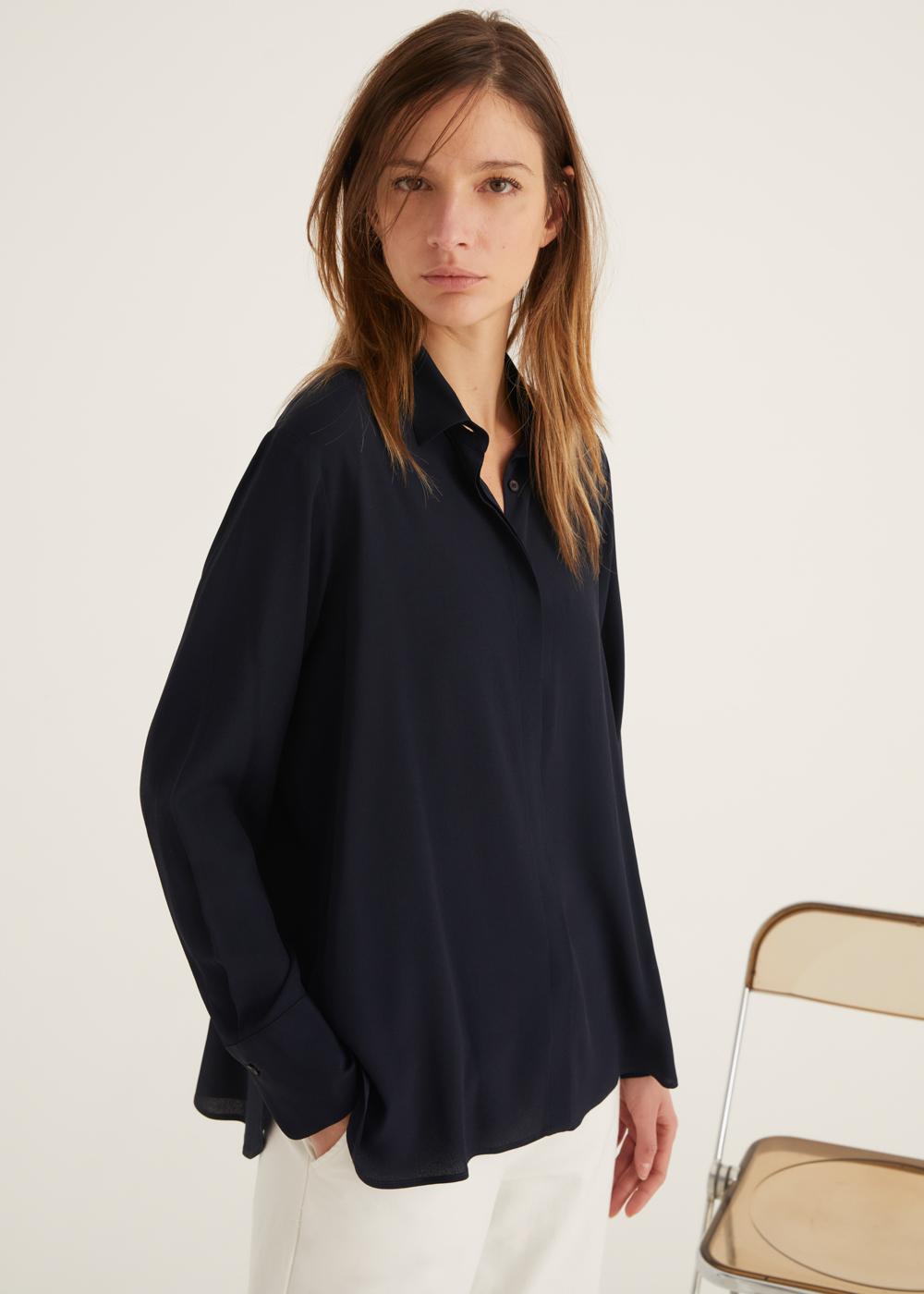 Rosso35 Camicia uomo con abbottonatura nascosta Qualità Garantita