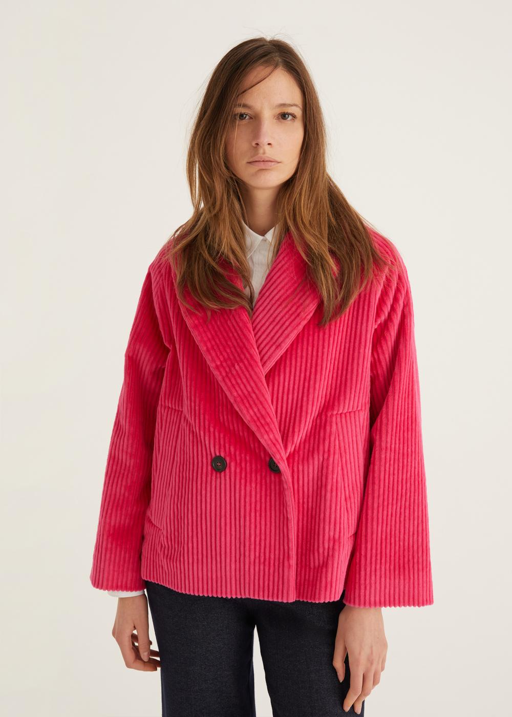 Rosso35 Caban corto doppiopetto Online