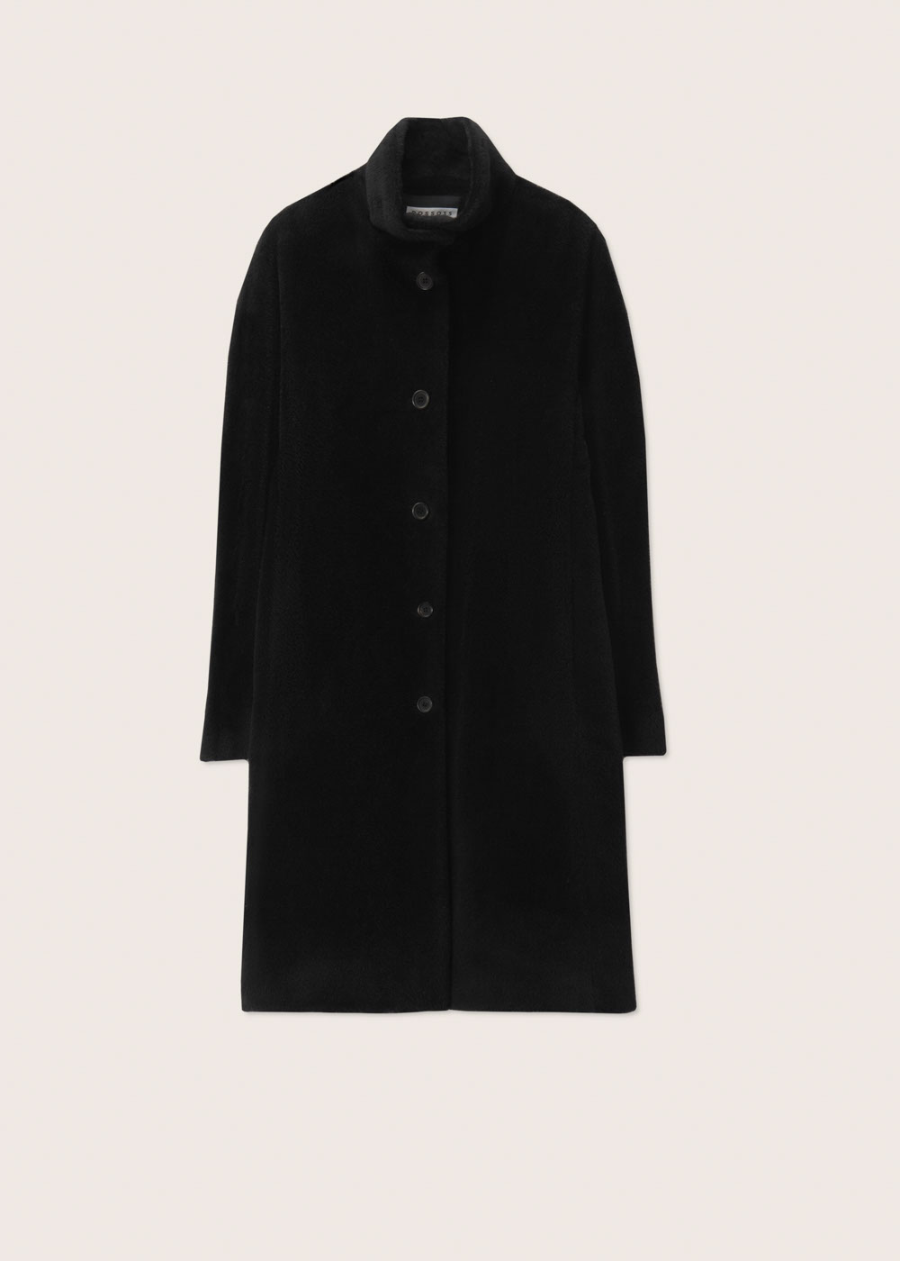 Rosso35 Cappotto collo in piedi Saldi Di Fabbrica