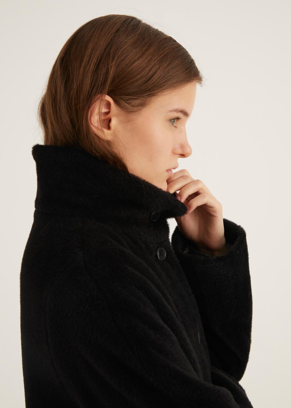 Rosso35 Cappotto collo in piedi Saldi Di Fabbrica