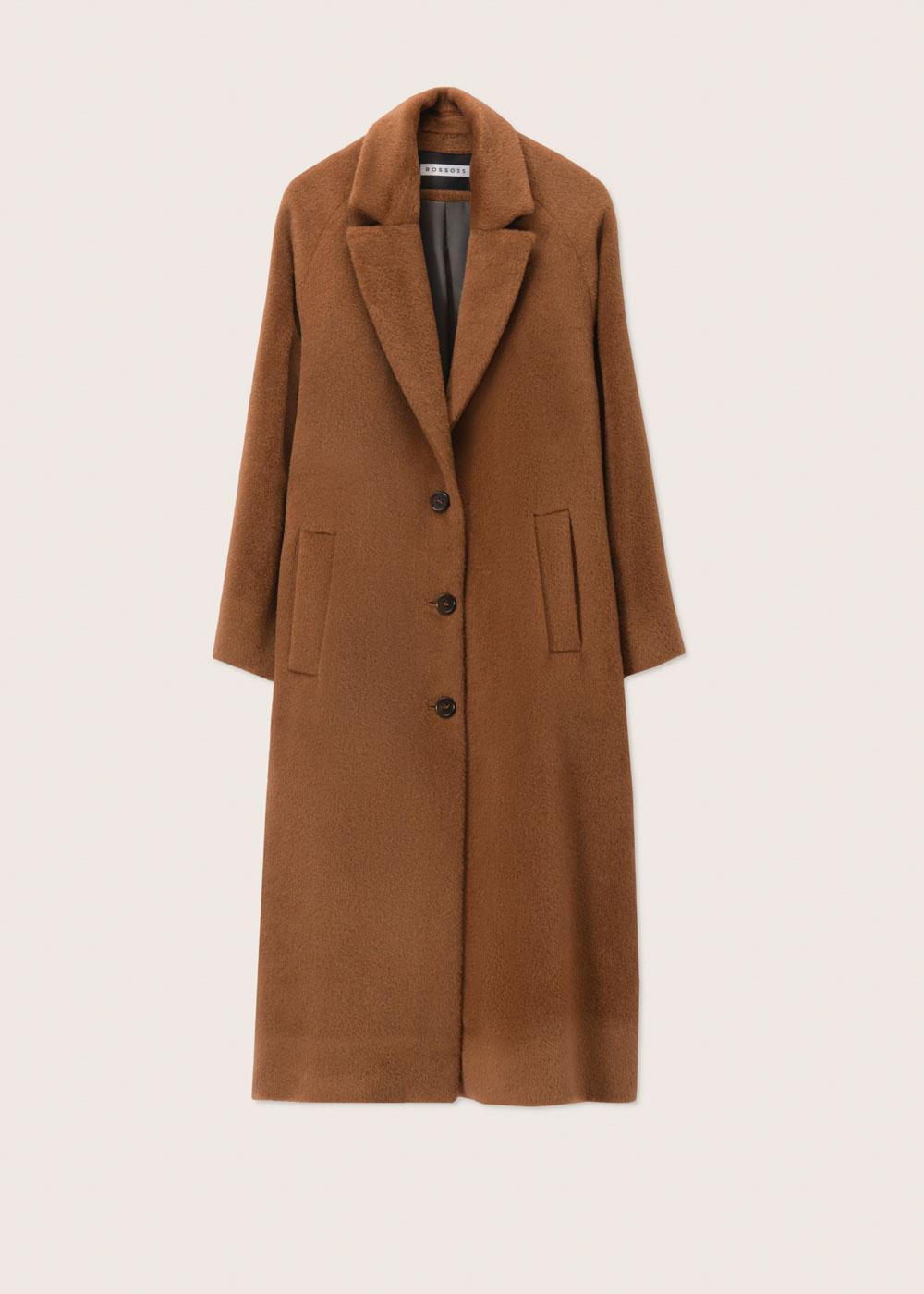 Rosso35 Cappotto lungo monopetto Nuova