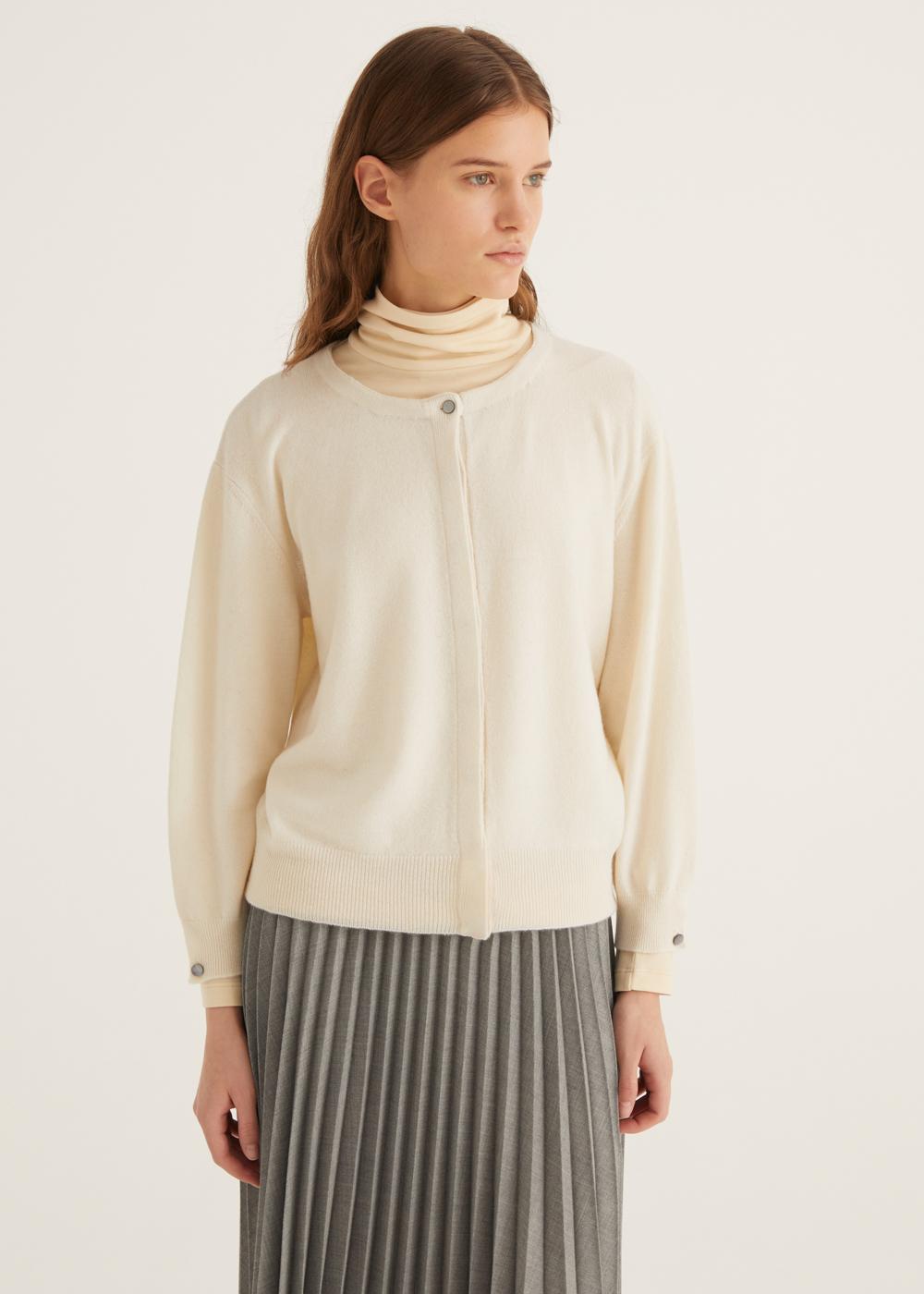 Rosso35 Cardigan girocollo Online
