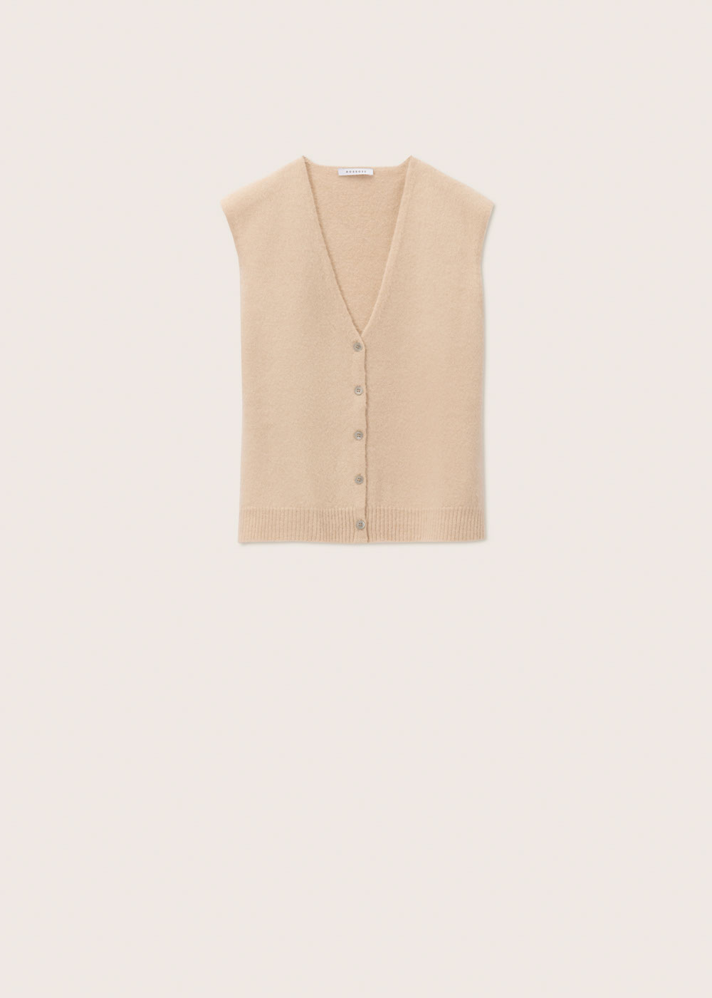 Rosso35 Gilet con bottoni Vendita Calda