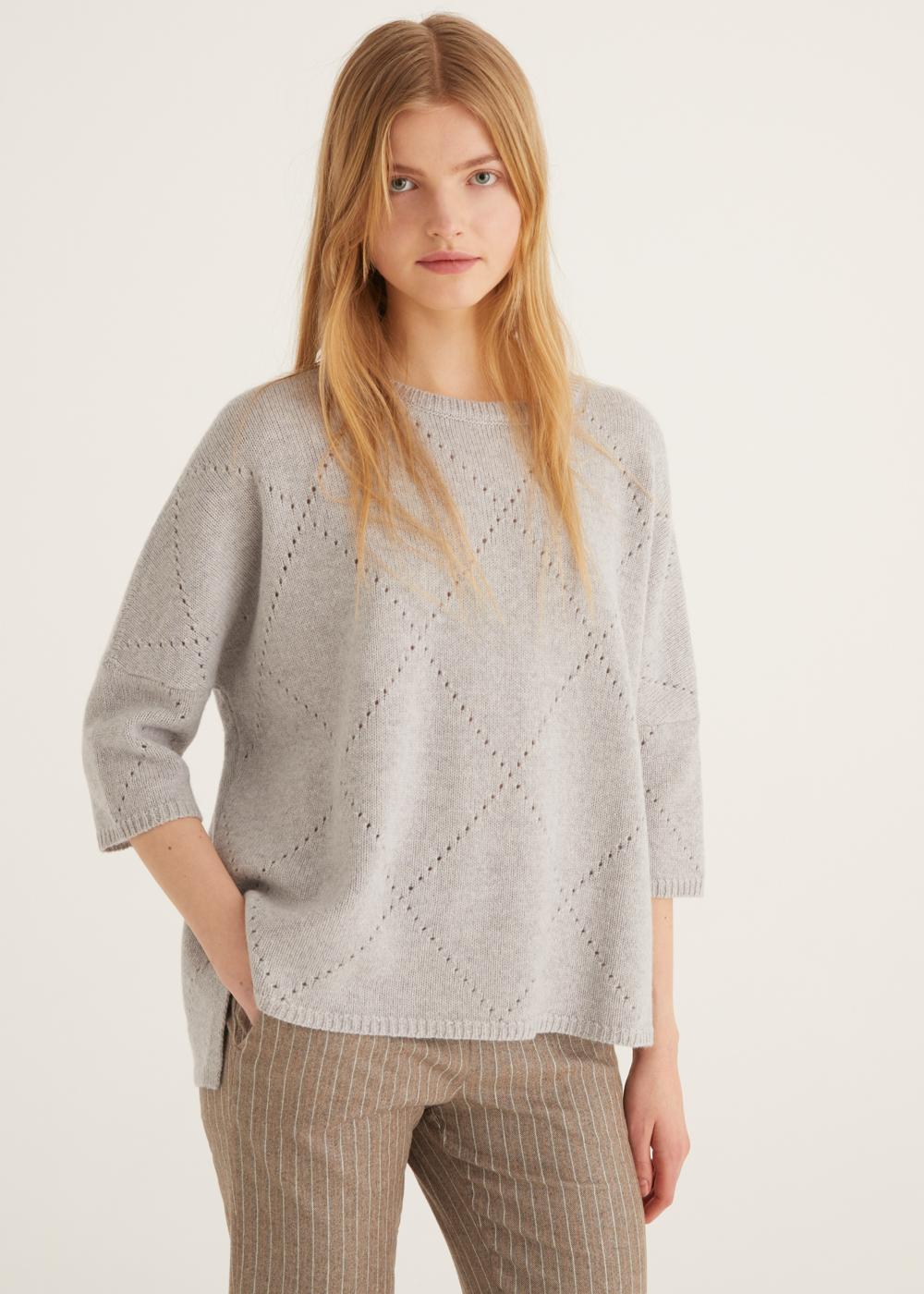 Rosso35 Maglia girocollo oversize Promozione