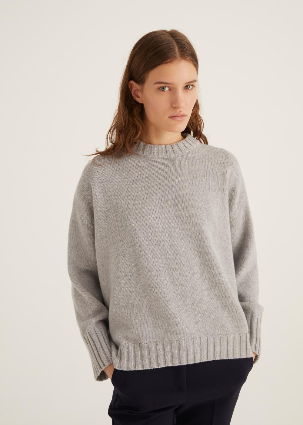 Rosso35 Maglia girocollo oversize Pezzi Unici