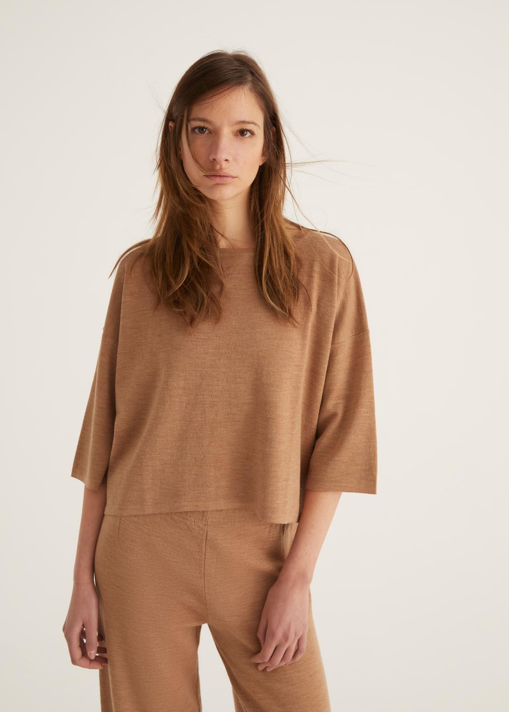 Rosso35 Maglia oversize in punto milano Affare Del Giorno