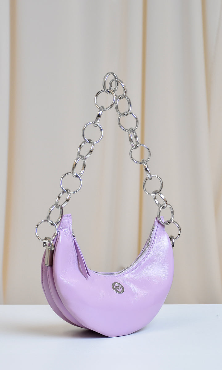 Sara Battaglia Banana Shoulder Bag Presa