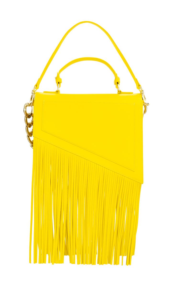 Sara Battaglia Euphoria Fringed Bag M Saldi
