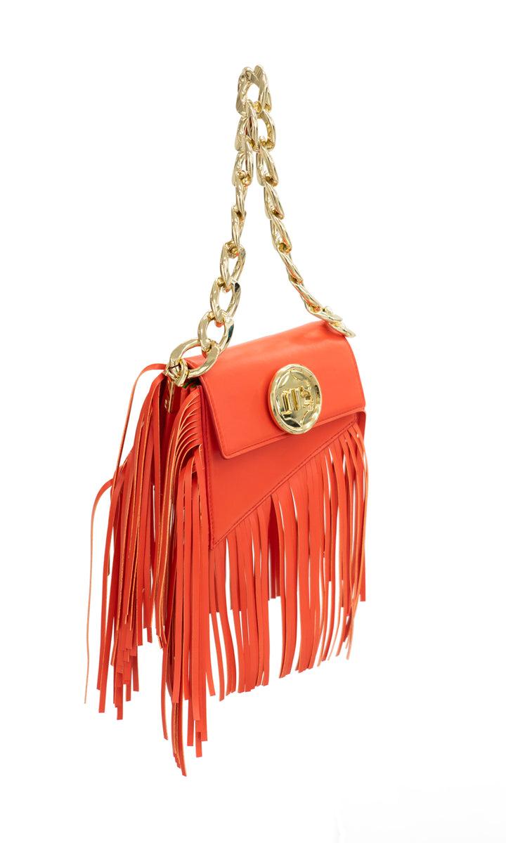Sara Battaglia Euphoria Fringed Bag XS Offerte