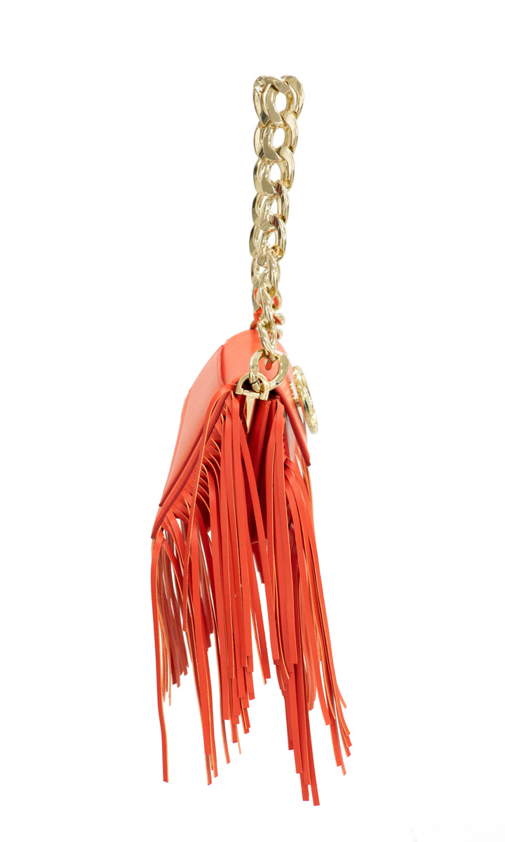 Sara Battaglia Euphoria Fringed Bag XS Offerte