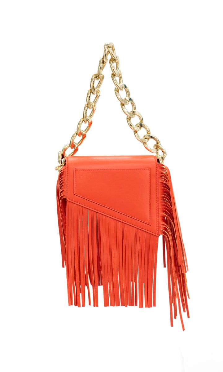 Sara Battaglia Euphoria Fringed Bag XS Offerte