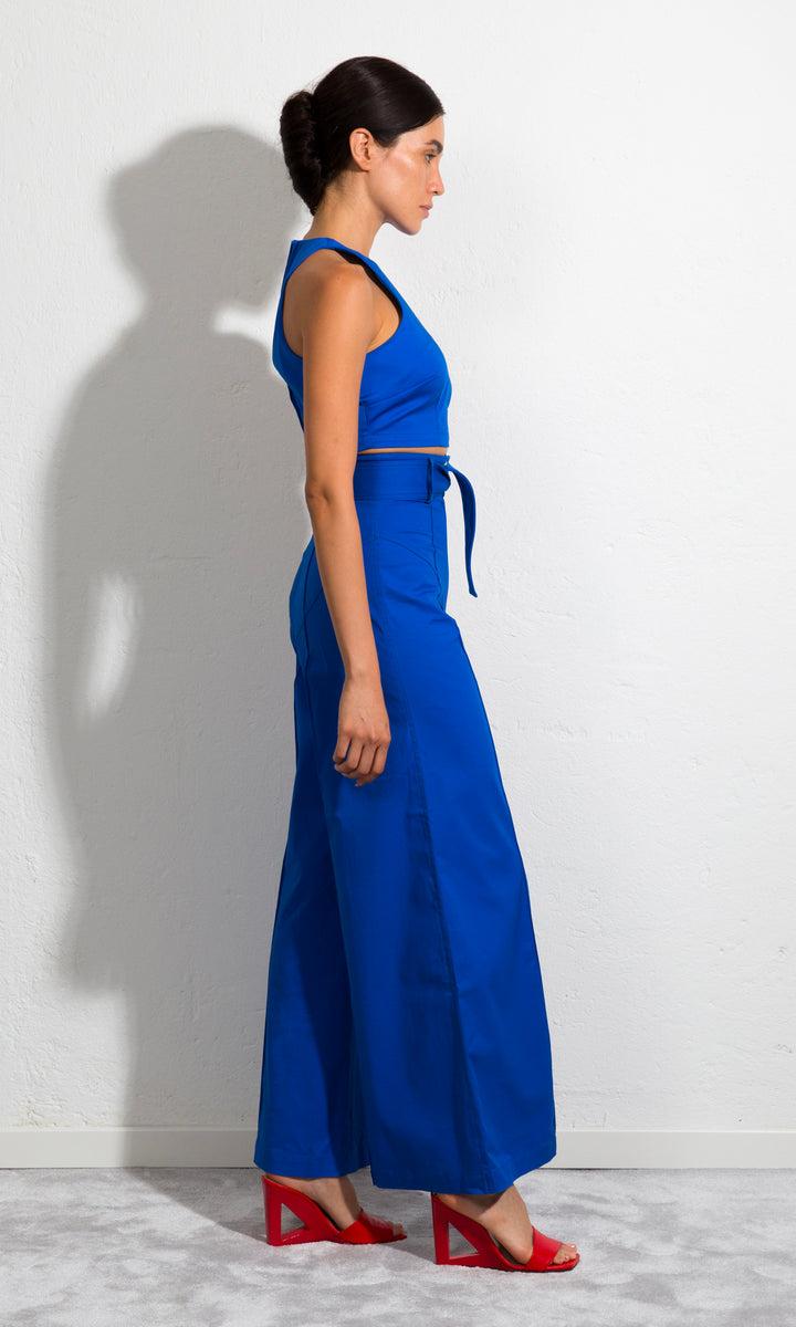 Sara Battaglia Crop Top In Saldo