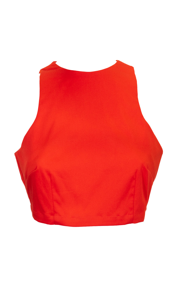 Sara Battaglia Crop Top Nuova