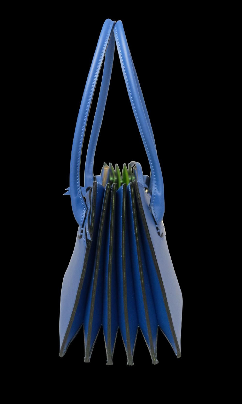 Sara Battaglia Tati Plissé Toy Tote In Vendita