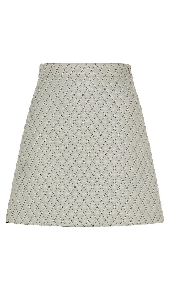 Sara Battaglia Quilted mini skirt Pezzi Unici
