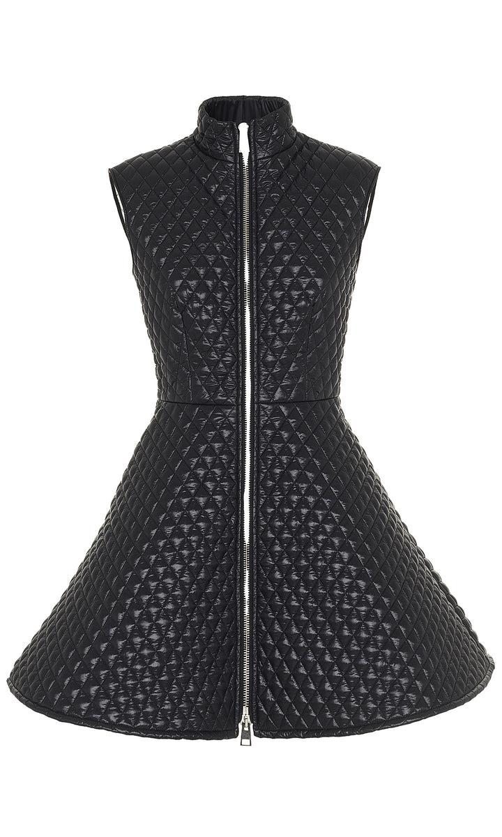 Sara Battaglia Quilted mini dress Negozi Online