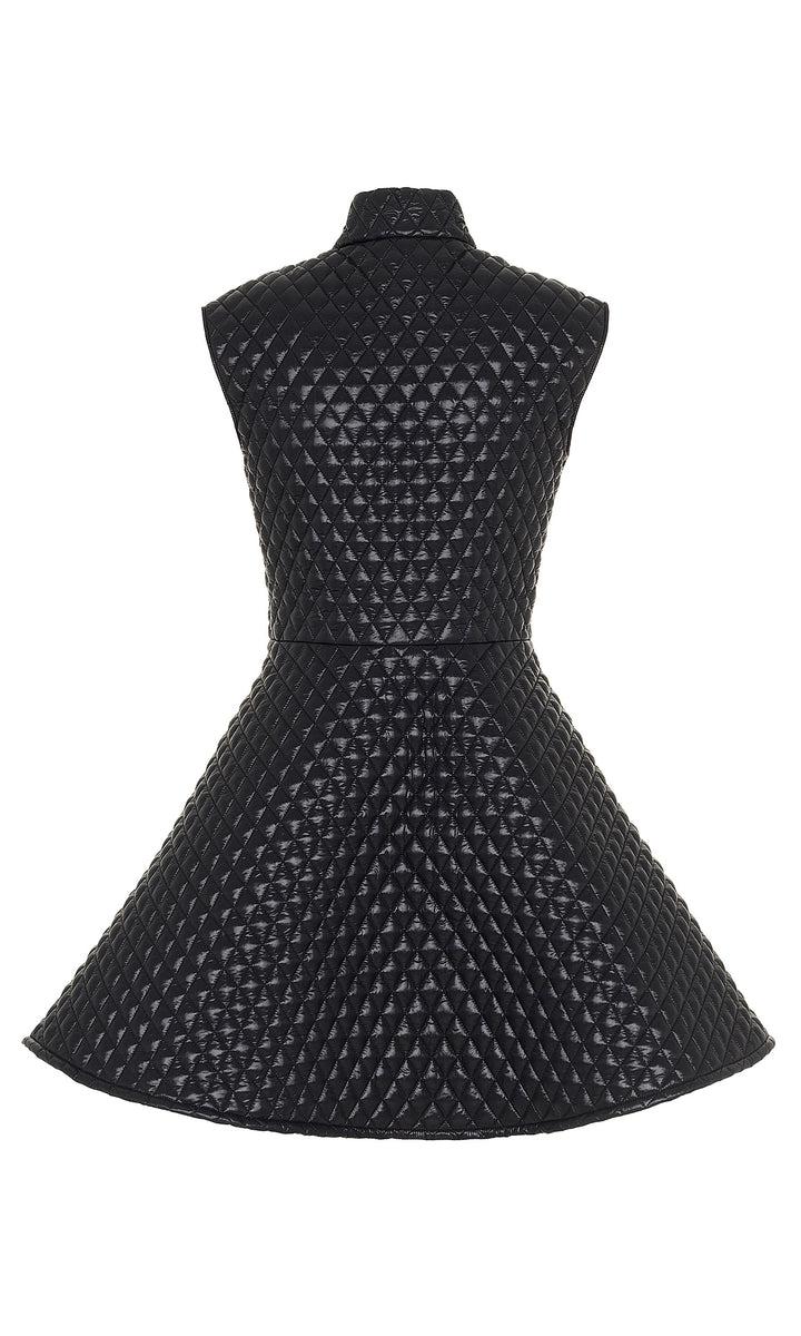 Sara Battaglia Quilted mini dress Negozi Online