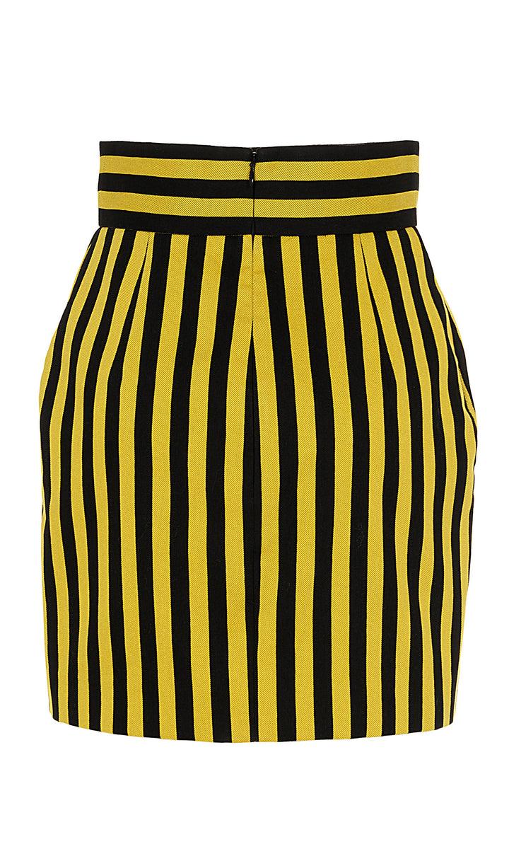 Sara Battaglia Jacquard mini skirt Acquista Ora