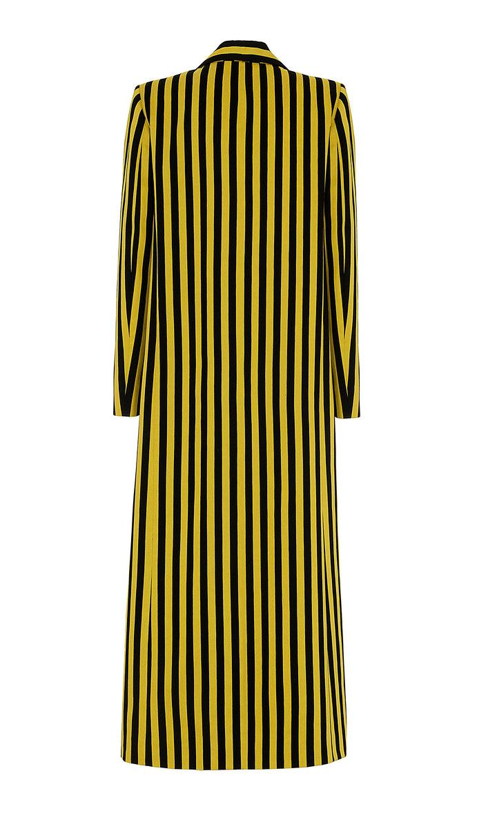 Sara Battaglia Jacquard double-breasted coat Promozione Limitata