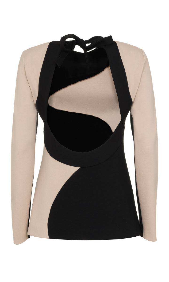 Sara Battaglia Onda jersey top In Linea