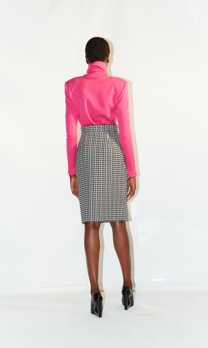 Sara Battaglia Holes Turtle Neck In Vendita