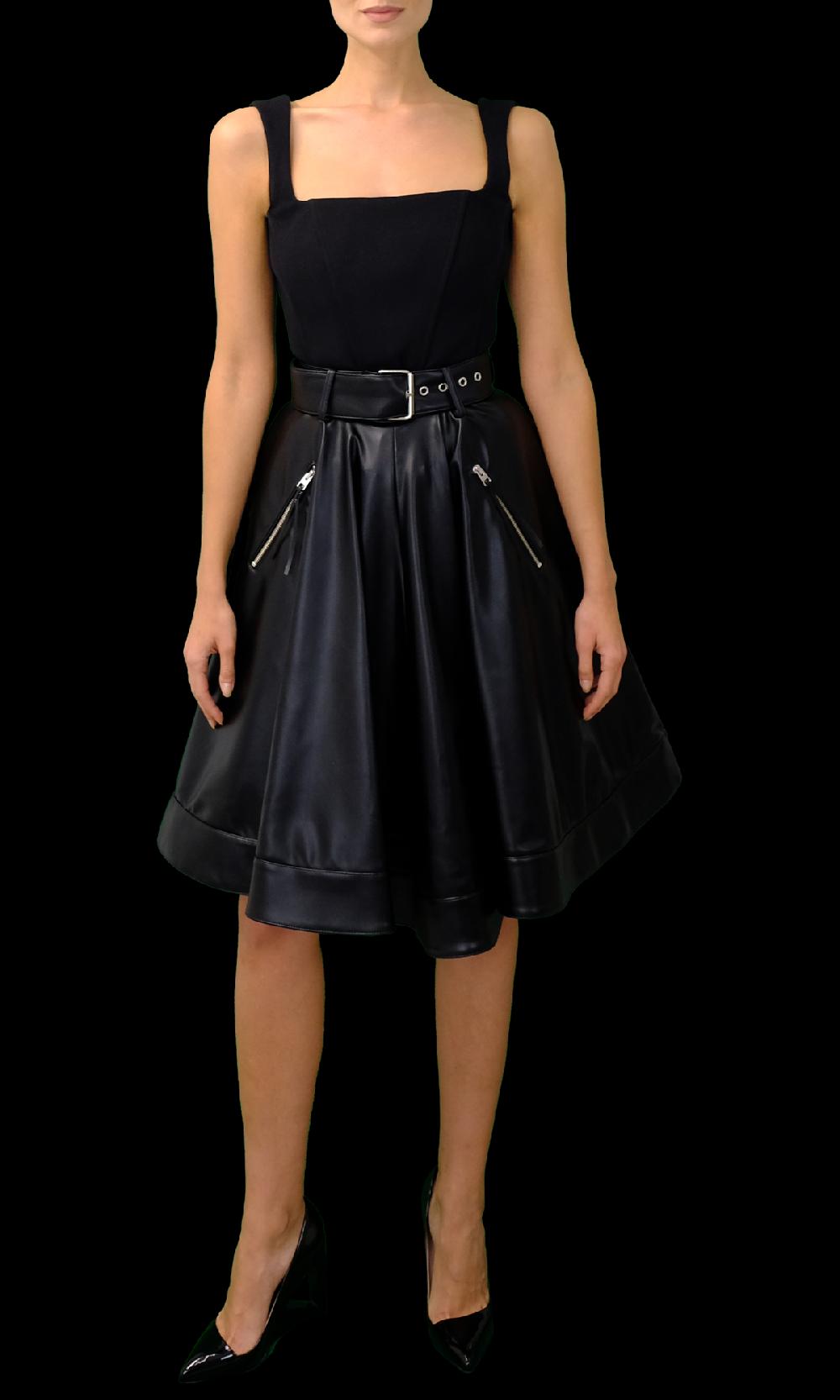 Sara Battaglia Ruota Skirt Nuova