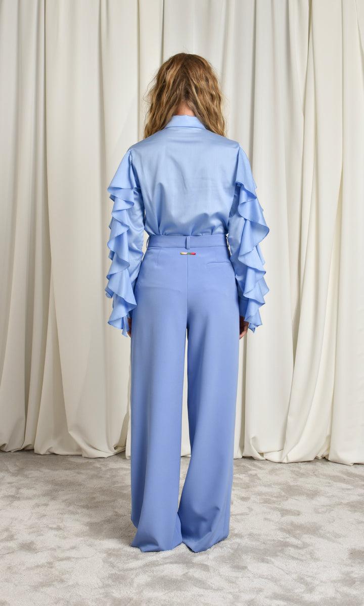 Sara Battaglia High waist pants Pezzi Unici