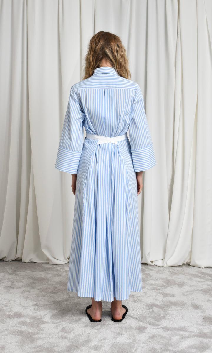 Sara Battaglia Long Chemisier Dress Negozi Online