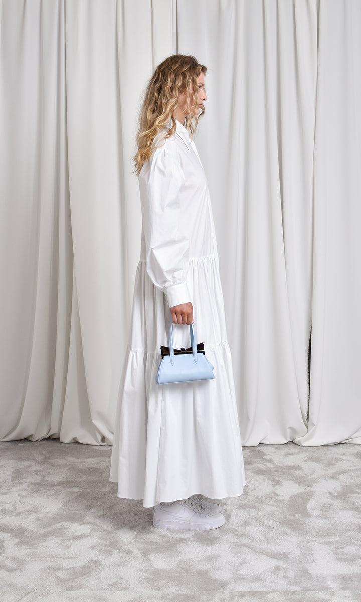 Sara Battaglia Maxi chemisier dress Presa