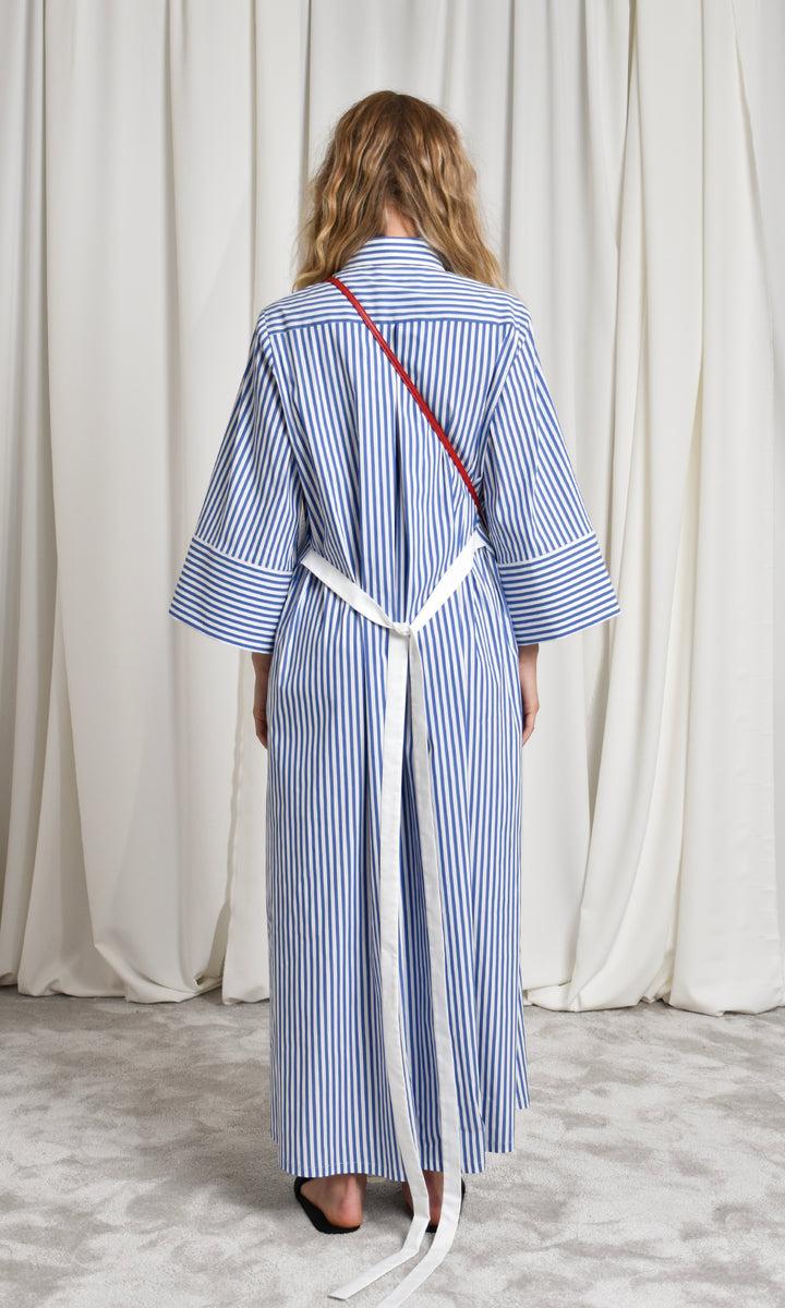 Sara Battaglia Long Chemisier Dress 2025