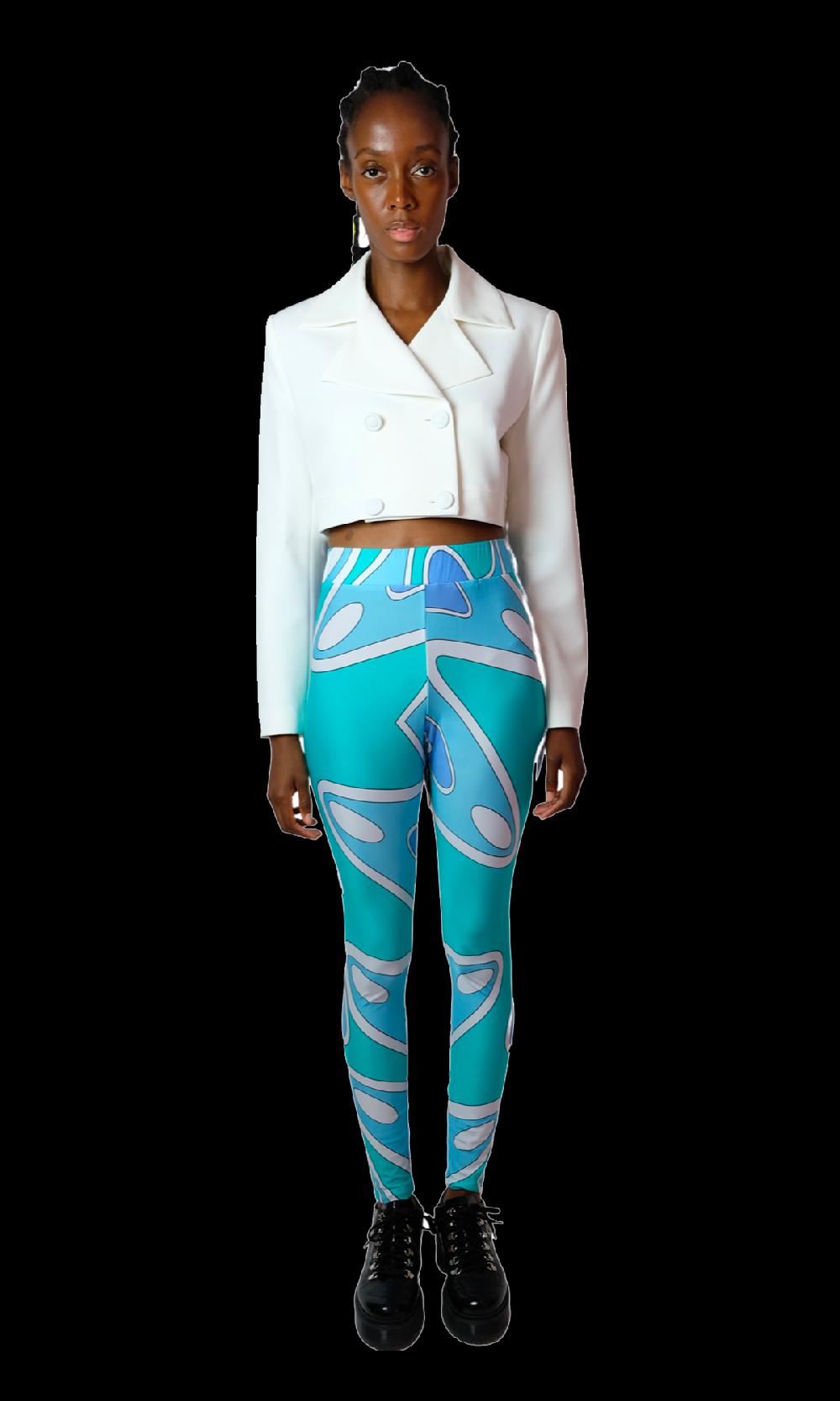 Sara Battaglia Ocean Leggings Sottocosto