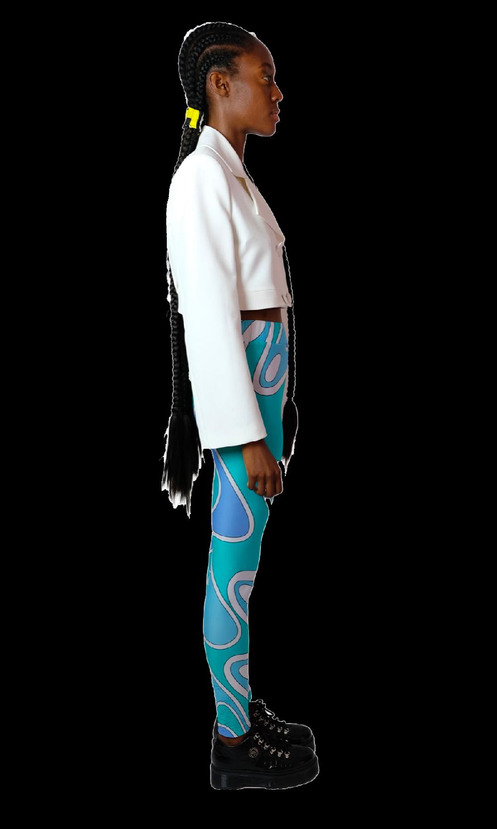 Sara Battaglia Ocean Leggings Sottocosto